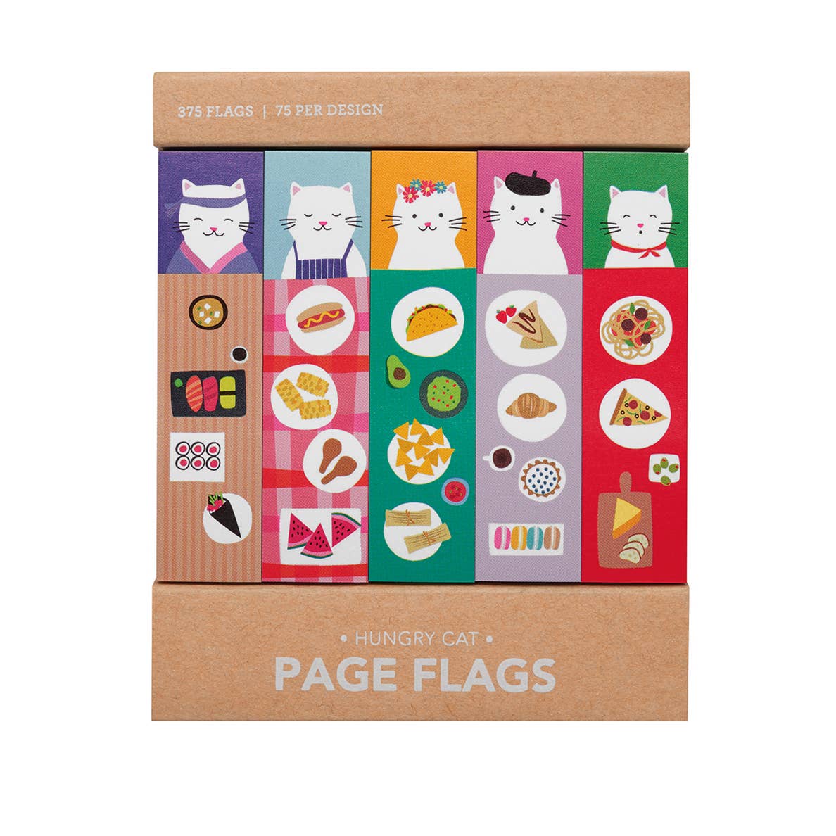 Hungry Cat Sticky Note Flags - Odd Nodd Art Supply