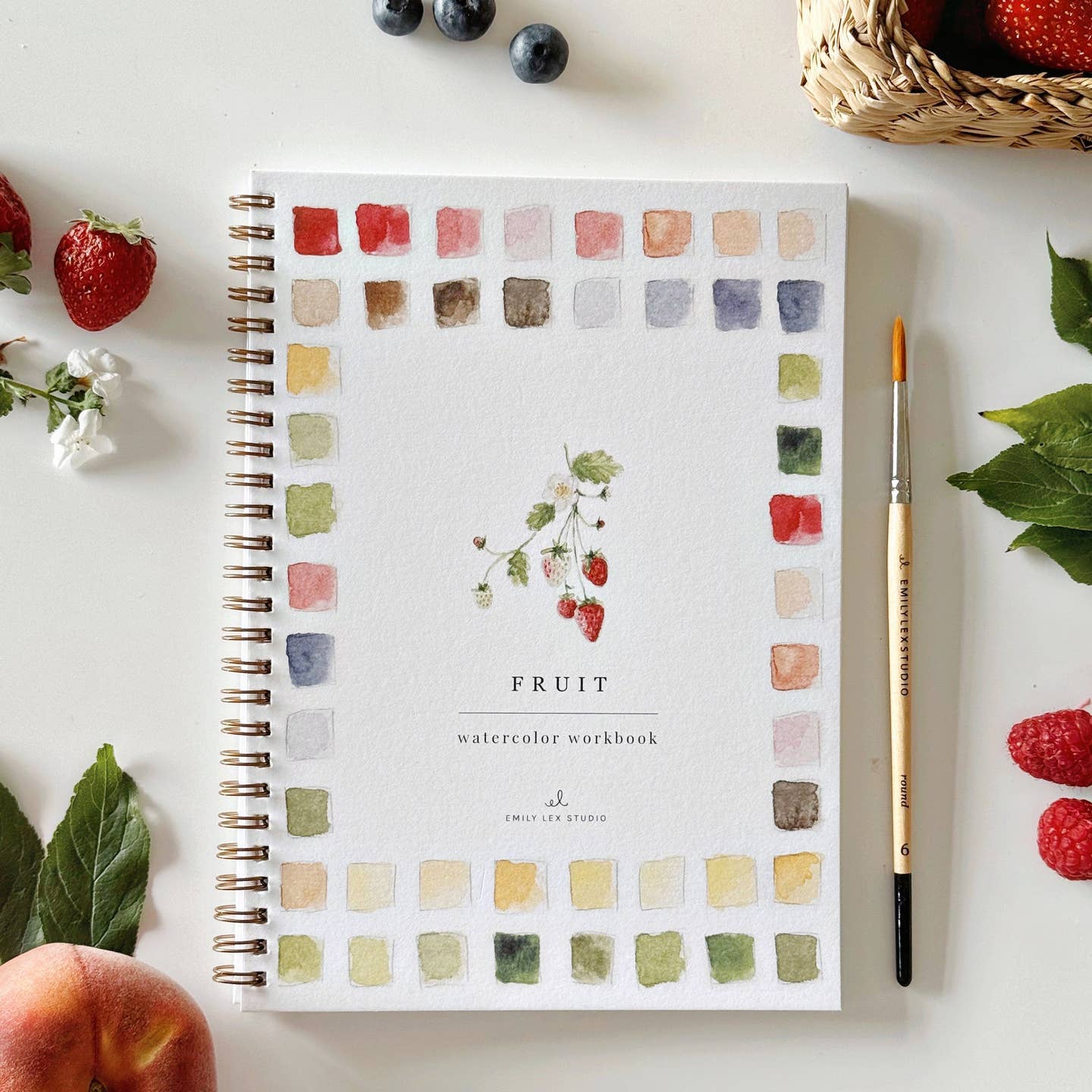 Watercolor Workbook by Emily Lex