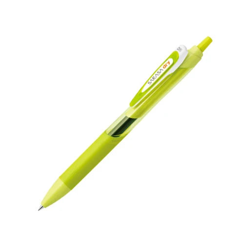 Lime Green Sarasa Dry Pen - Odd Nodd Art Supply