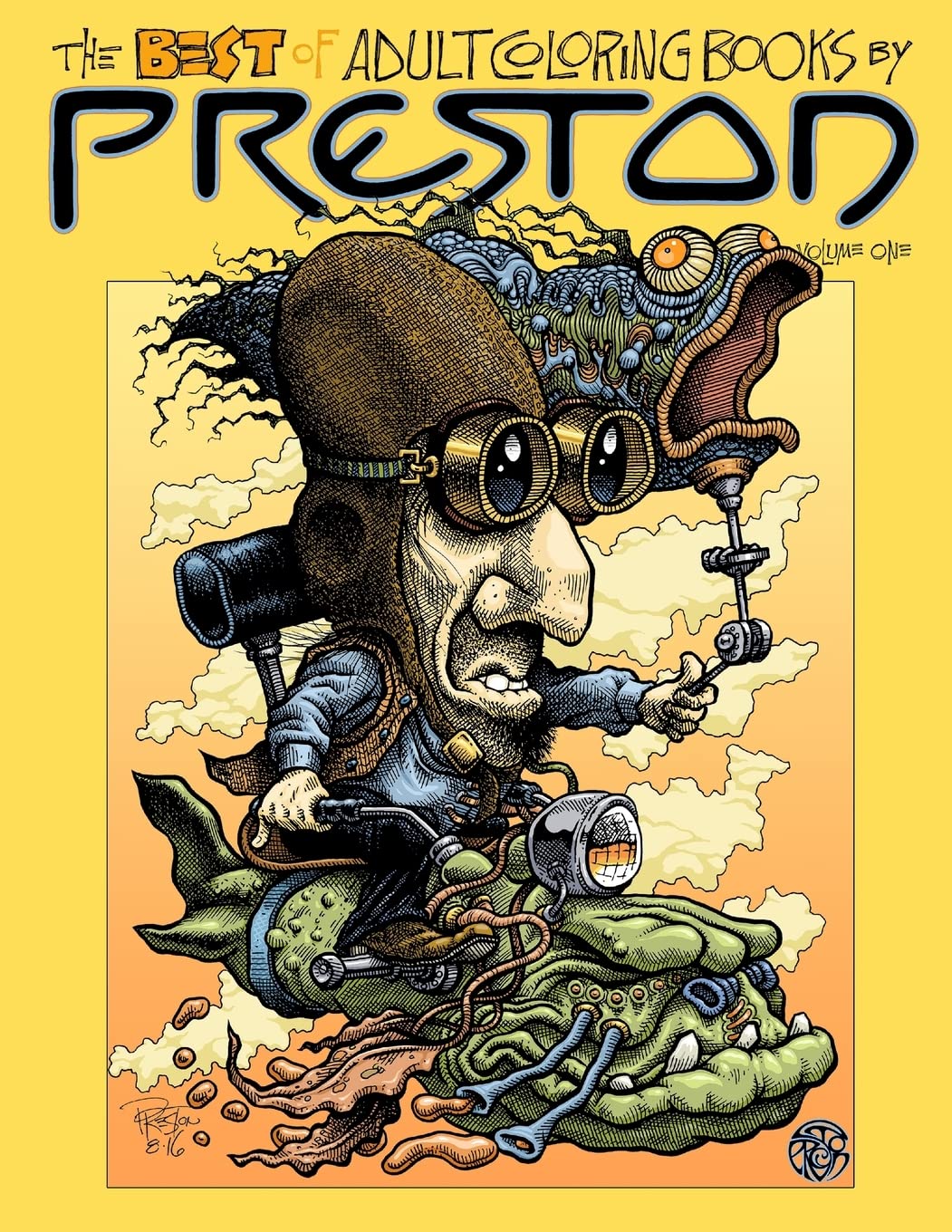Best of Volume 1 Dennis Preston Coloring Books - Odd Nodd Art Supply