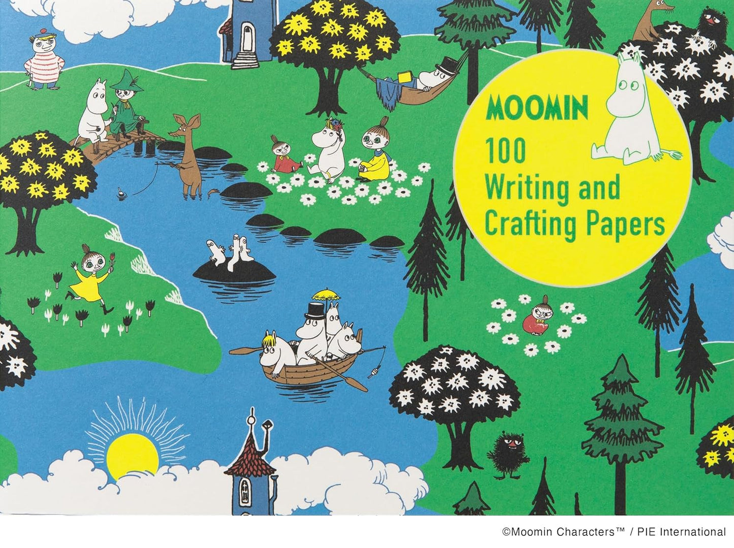 Moomin 100 Writing & Crafting Papers (Pie 100 Writing & Crafting Paper)