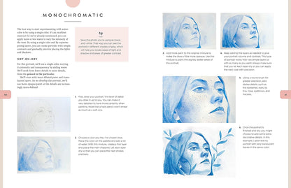Creative Portraits in Watercolor - Odd Nodd Art Supply