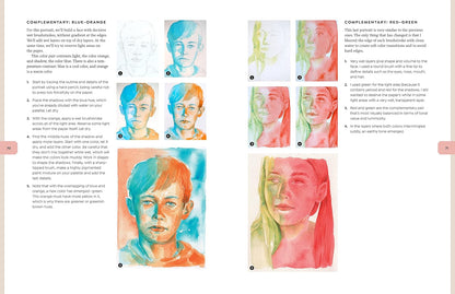 Creative Portraits in Watercolor - Odd Nodd Art Supply
