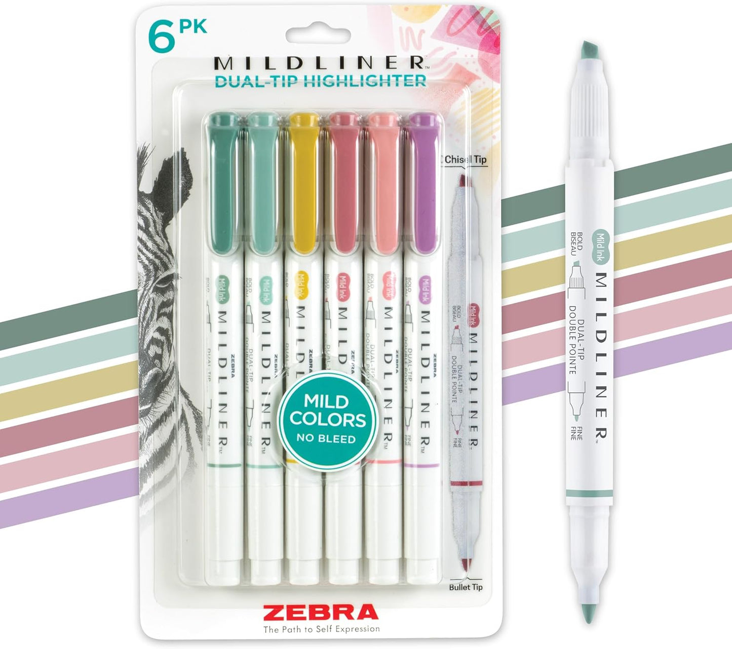 Mildliner Double-Ended Pen Sets
