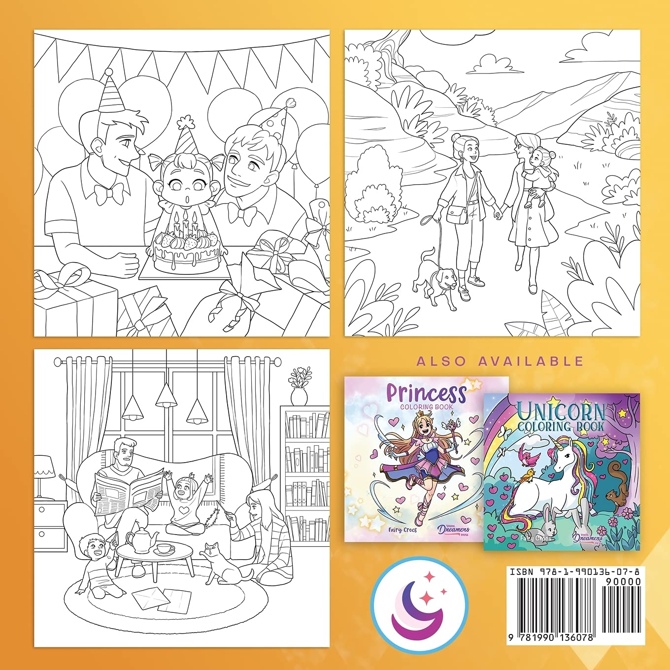 LGBTQ Kids Coloring Book