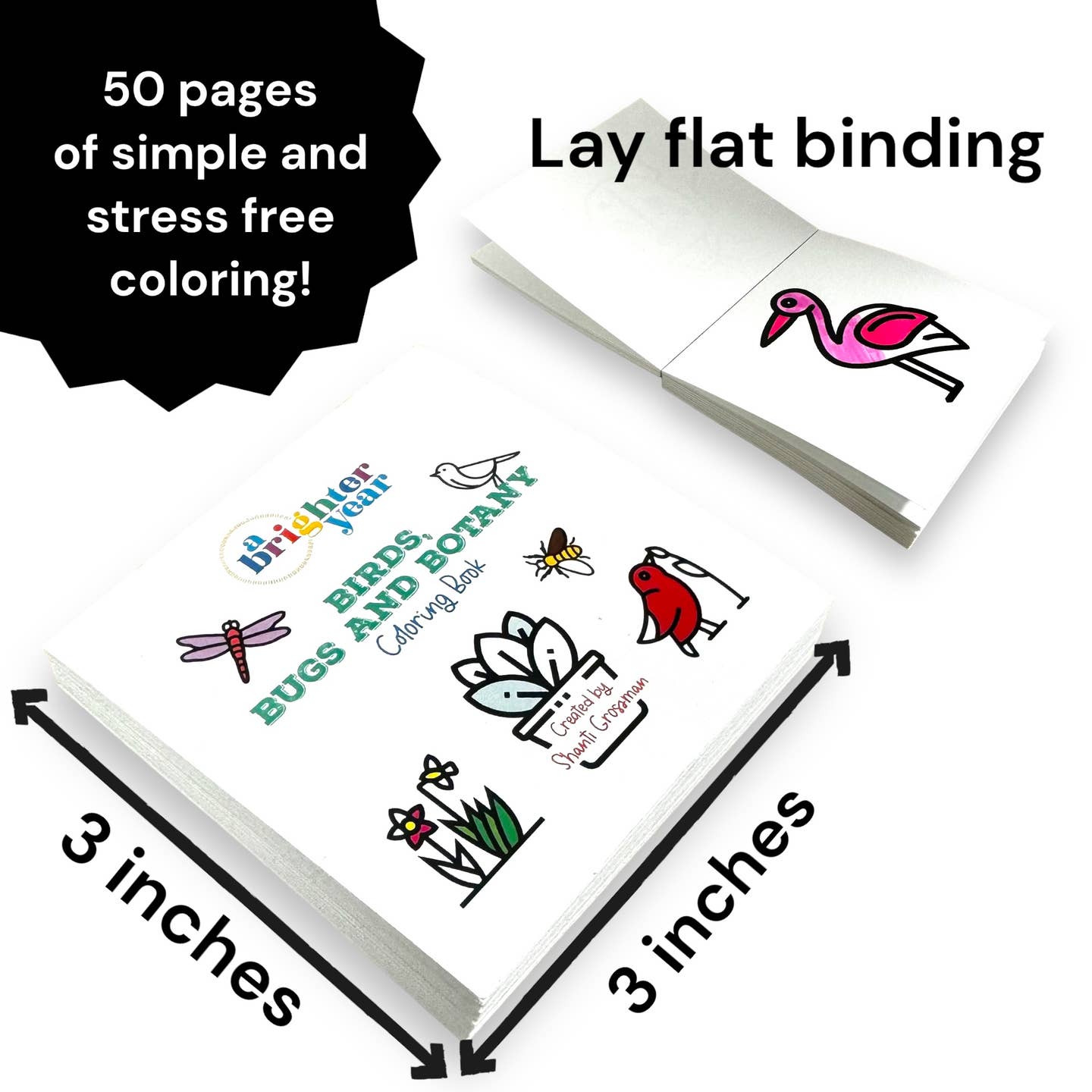 Mini Coloring Book - Odd Nodd Art Supply