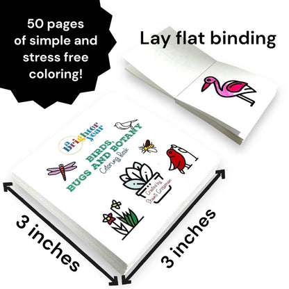 Mini Coloring Book - Odd Nodd Art Supply