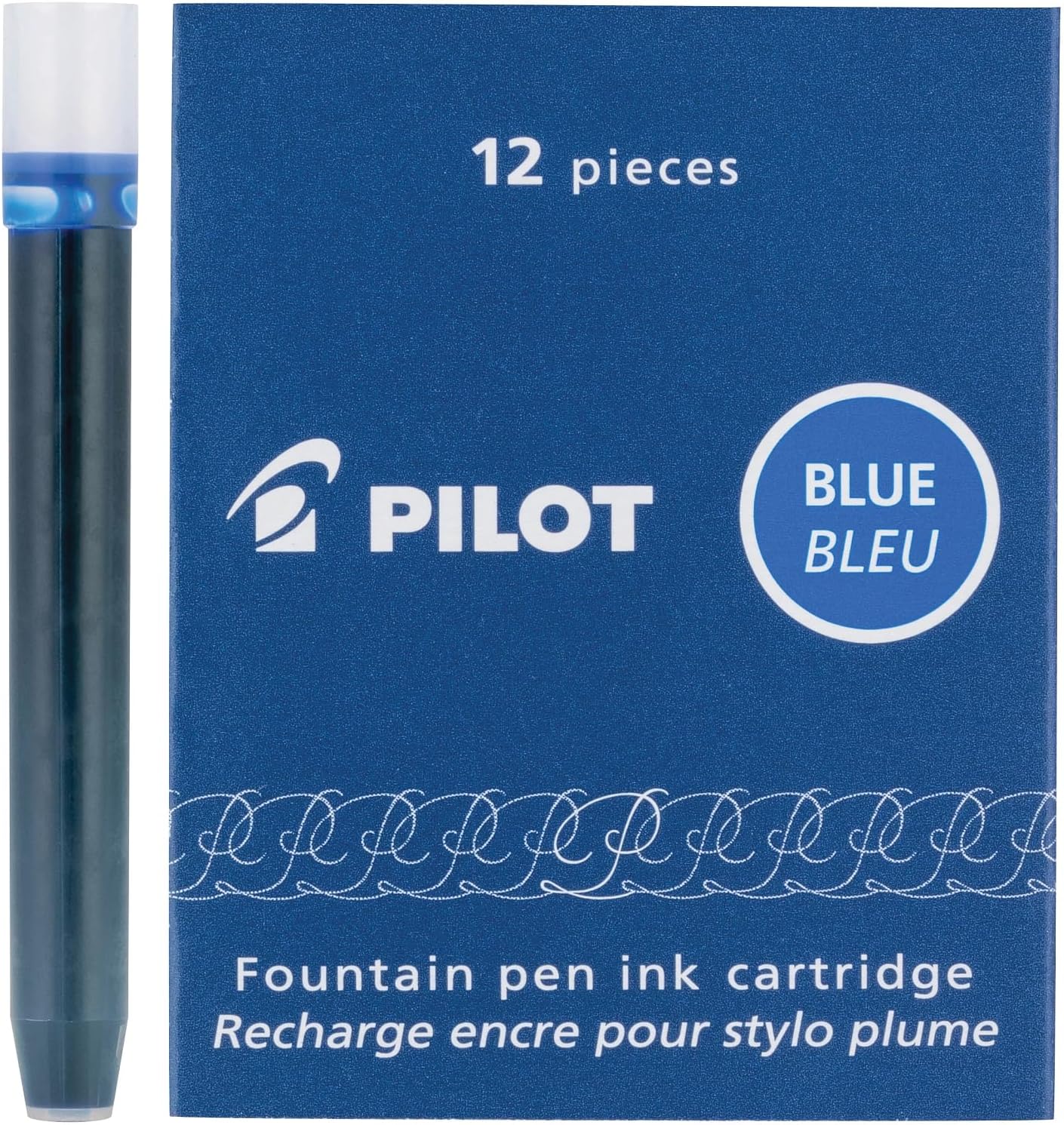 Blue Pilot Pen Cartridges