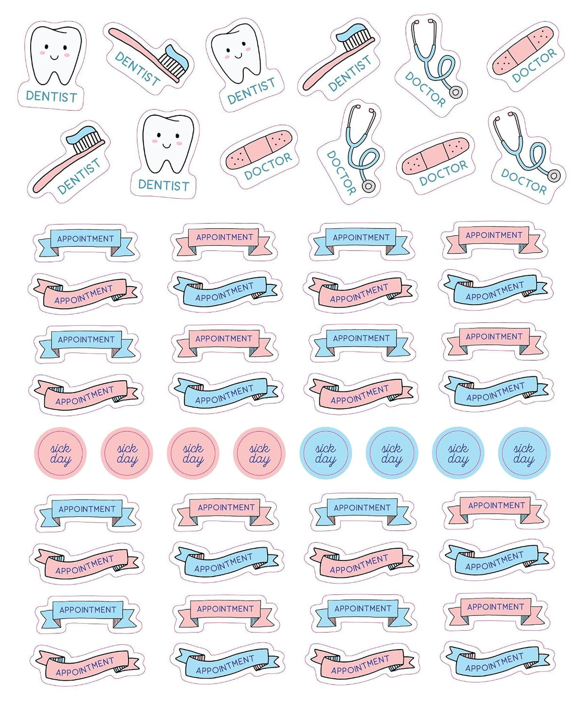 So. Many. Planner Stickers.