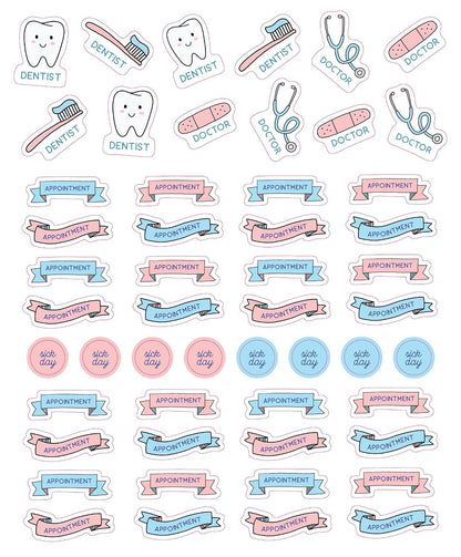 So. Many. Planner Stickers.
