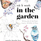 Ink & Wash in the Garden: Watercolor & Ink Birds, Insects, Wildlife & More