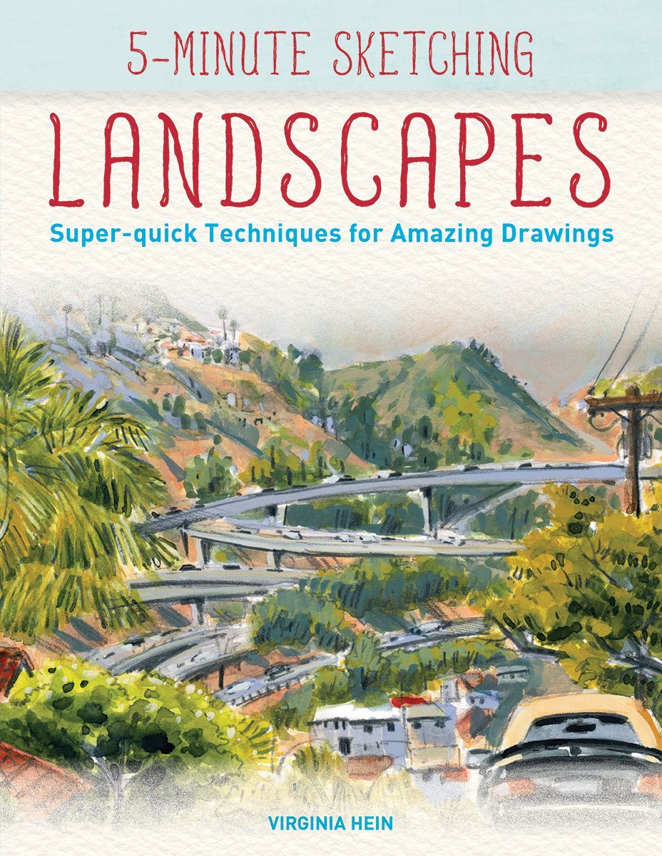 Landscapes 5-Minute Sketching Book Series - Odd Nodd Art Supply