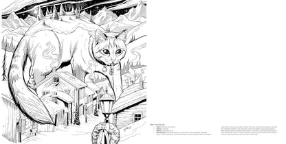 A Creepy Krampus Coloring Book: 30 Nightmare Coloring Scenes for a Festive and Frightful Creepmas