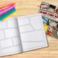 Blank Comic Book: Draw Your Own Manga!