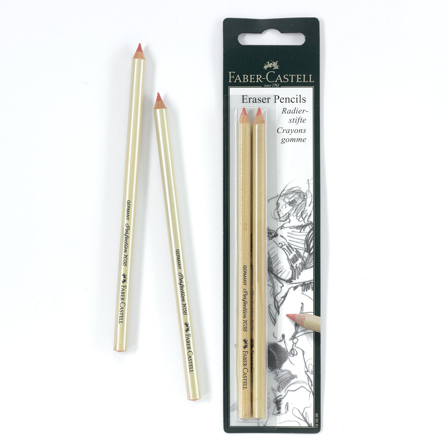 Eraser Pencils - Pack of Two