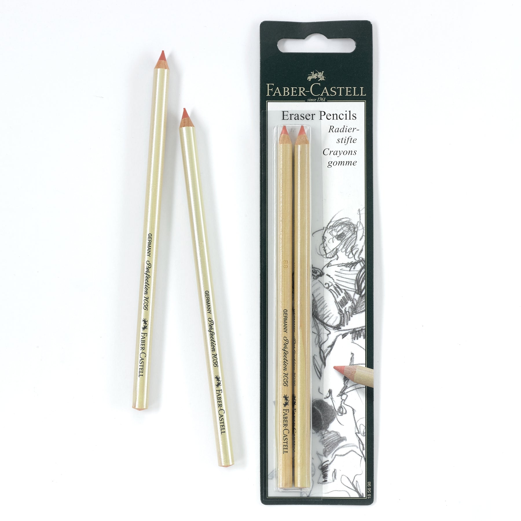 Eraser Pencils - Pack of Two