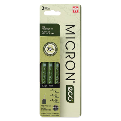 Pigma Micron Eco Pen Sets