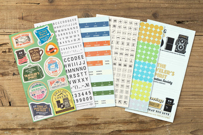 Traveler's Company 2026 Sticker Sheet - Odd Nodd Art Supply
