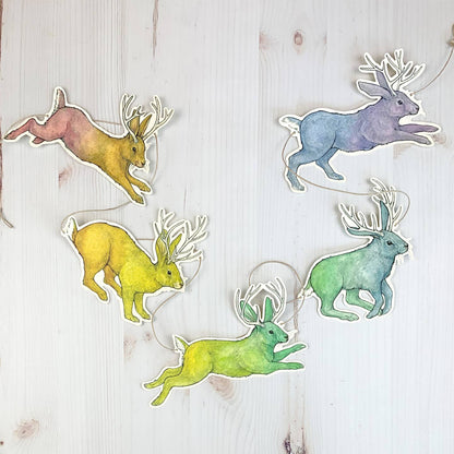 Illustrated Paper Garland