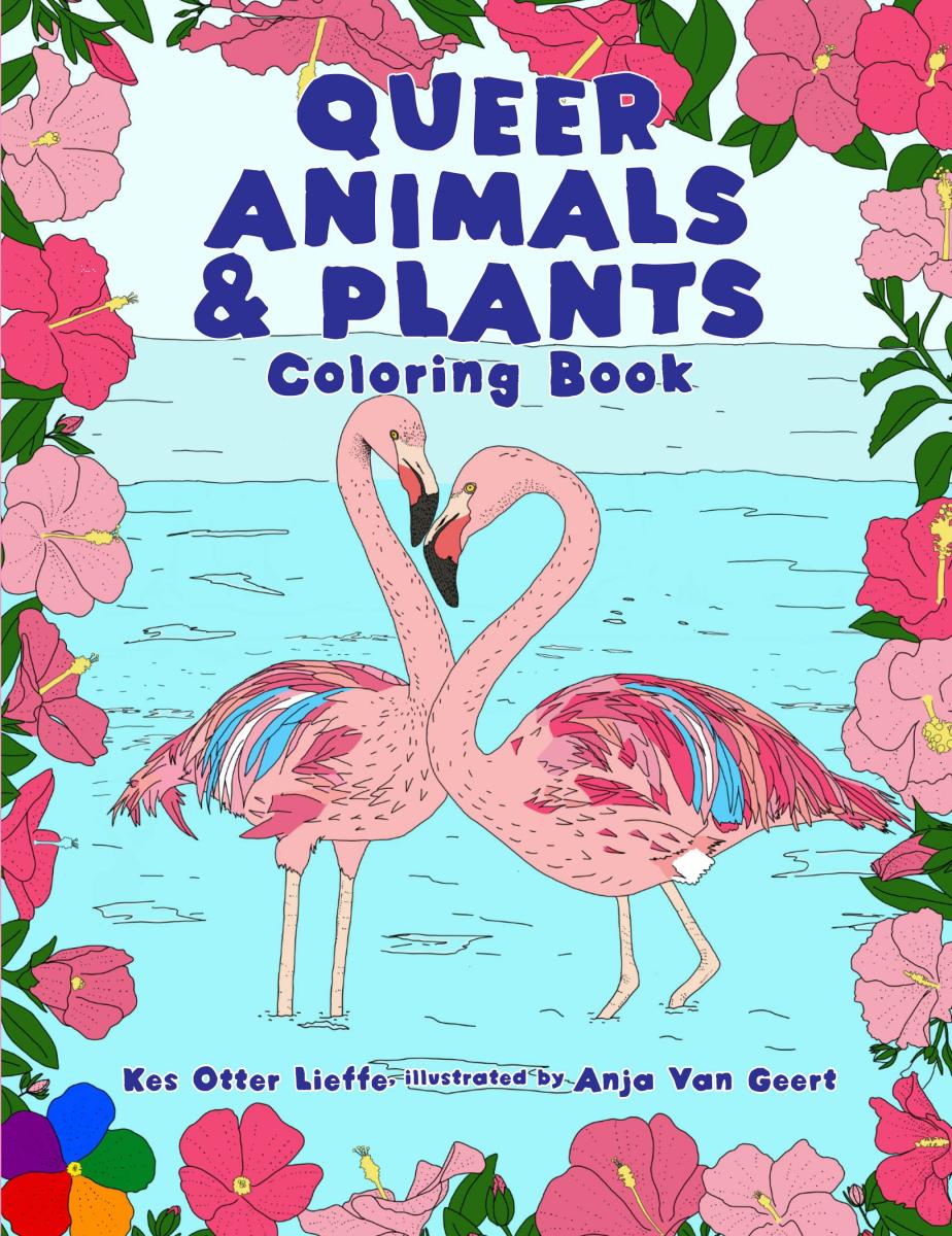 Queer Animals and Plants Coloring Book - Odd Nodd Art Supply