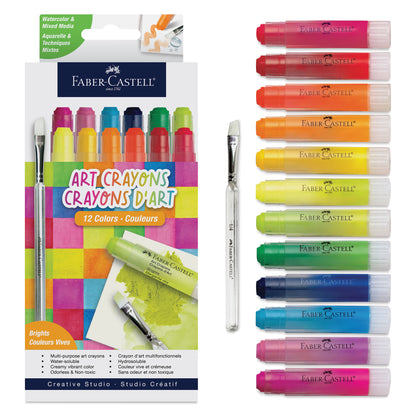 Brights Faber Castell Art Crayon Sets