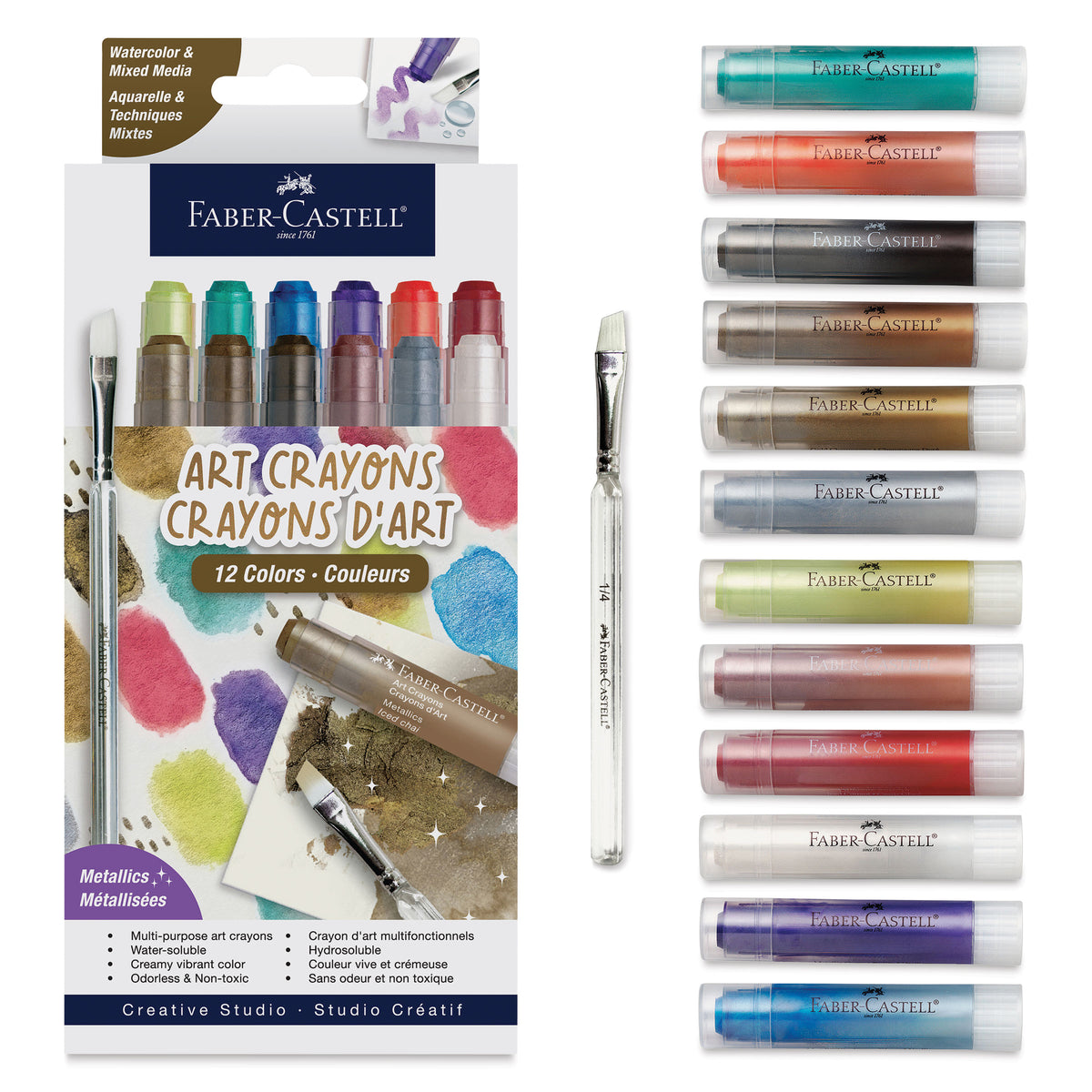 Metallics Faber Castell Art Crayon Sets