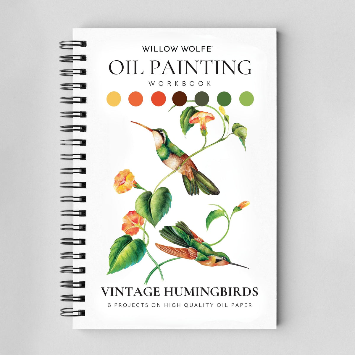 oil painting Willow Wolfe Workbooks