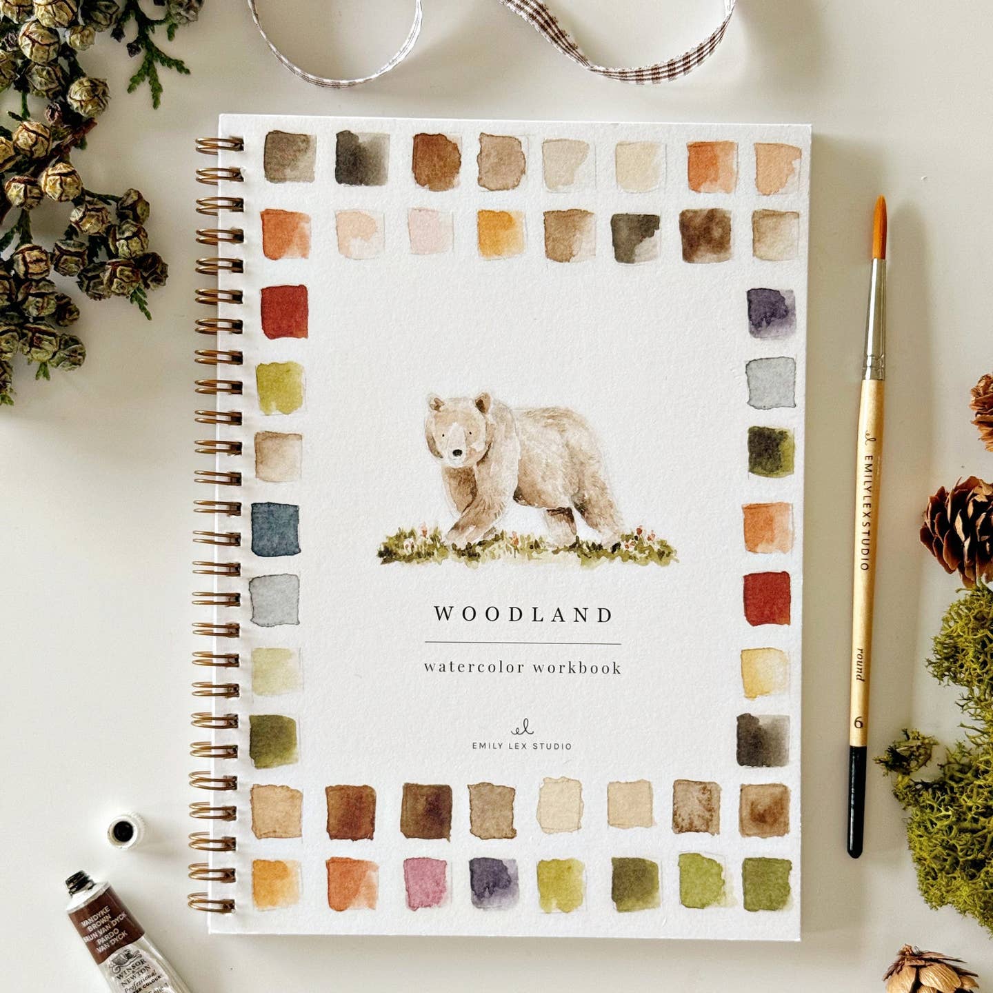 Watercolor Workbook by Emily Lex