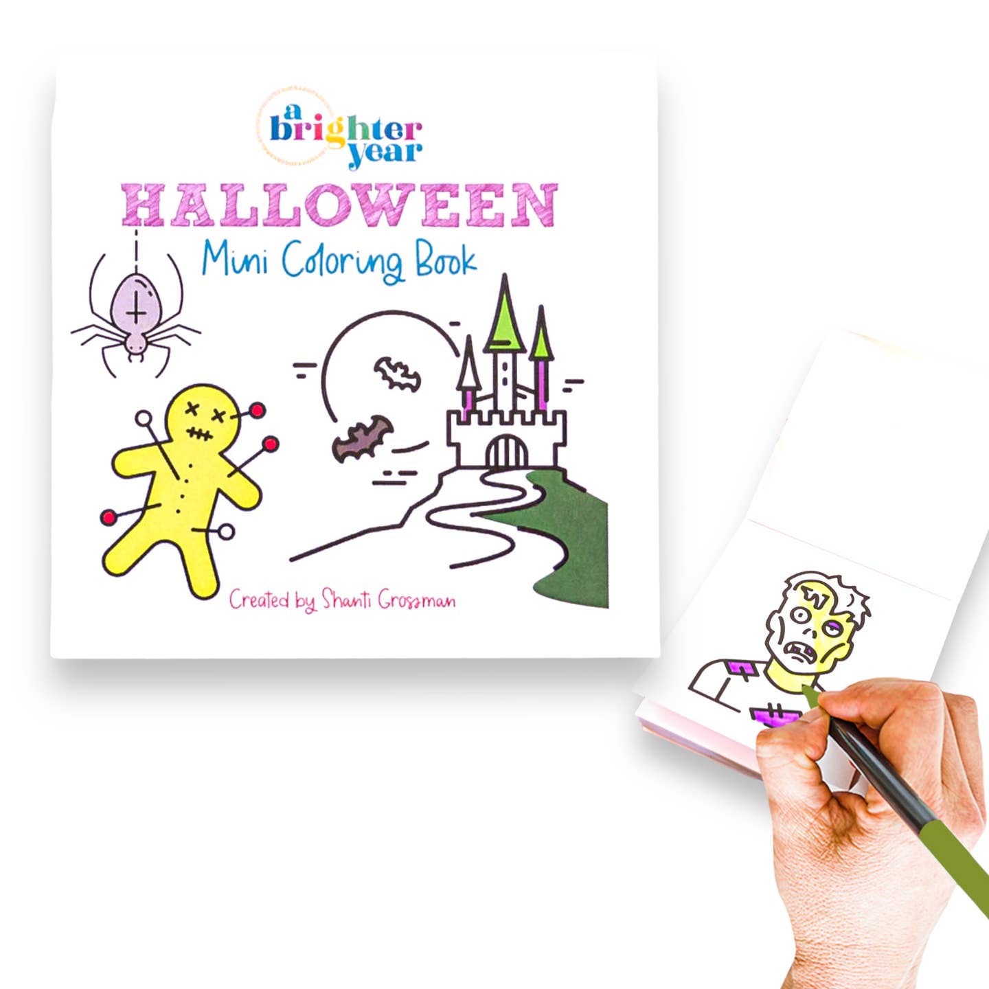 Mini Coloring Book - Odd Nodd Art Supply