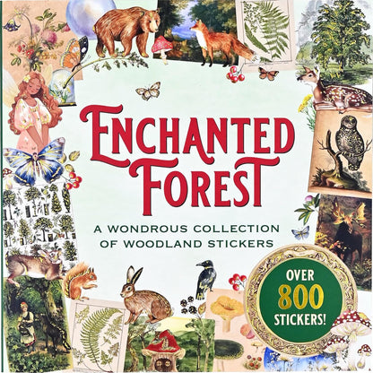 Enchanted Forest Ephemera Sticker Book Series