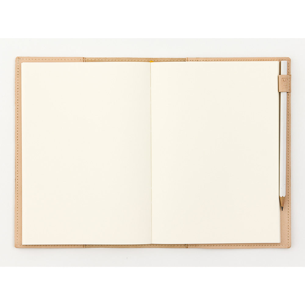 Goat Leather Cover MD Notebook Covers Midori - Odd Nodd Art Supply