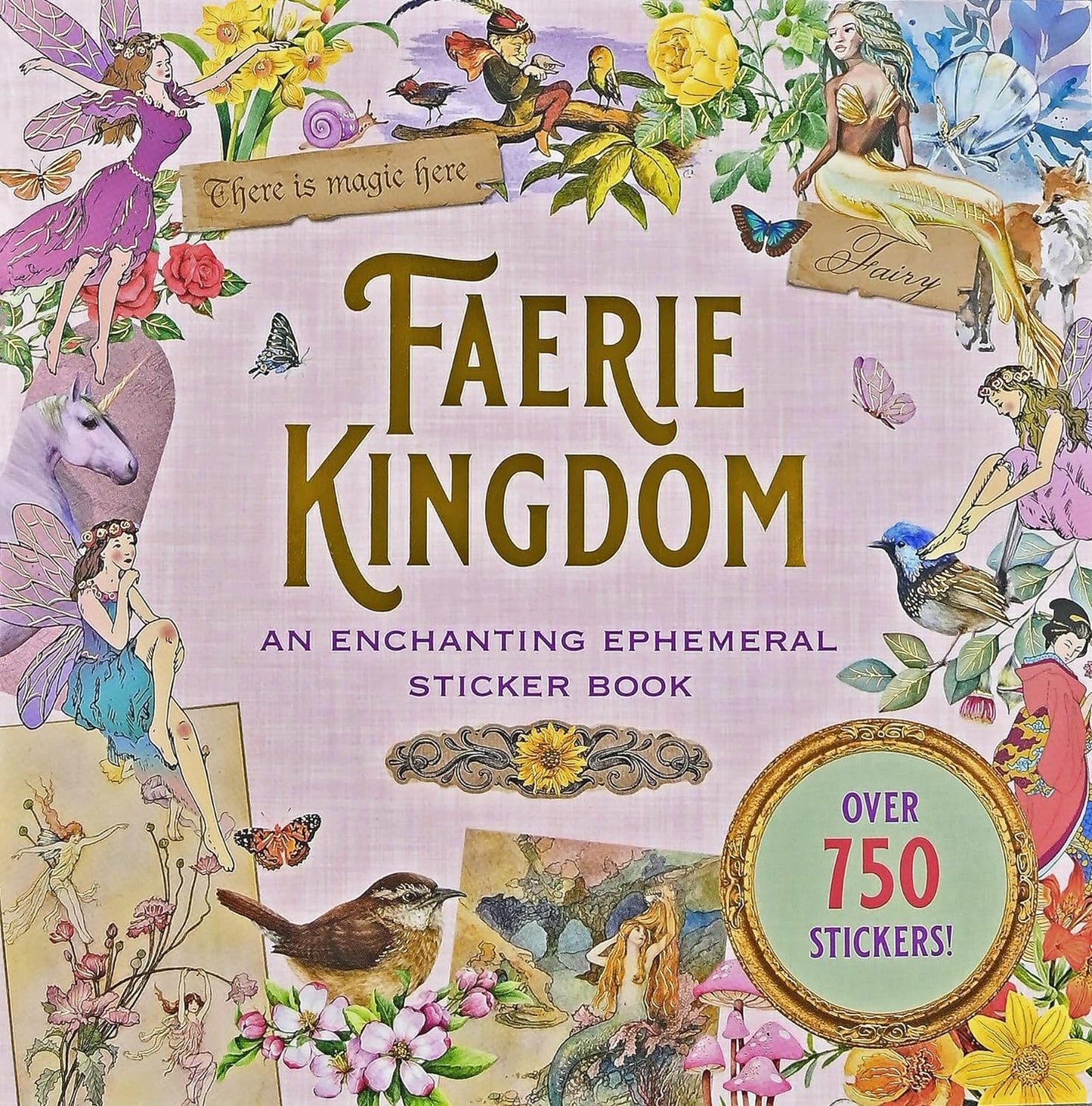 Faerie Kingdom Loads of Ephemera Sticker Book