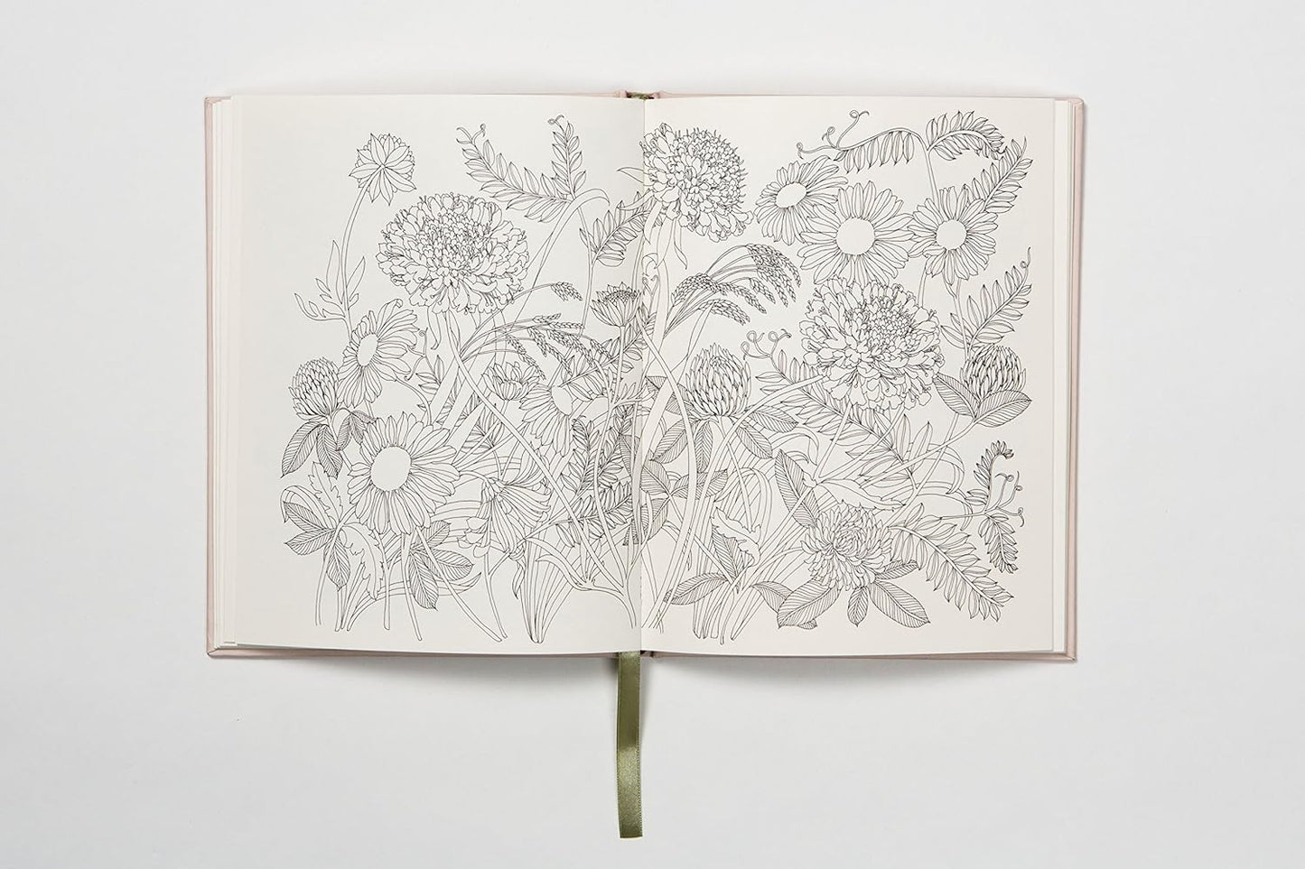 The Flower Year: A Coloring Book for Adults - Odd Nodd Art Supply