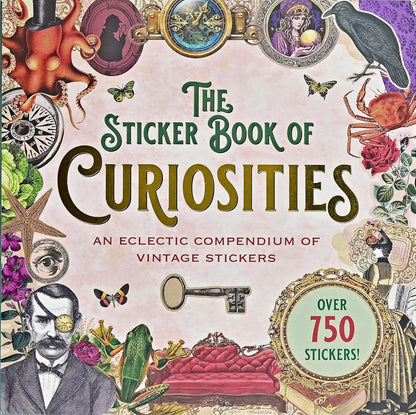 Curiosities Ephemera Sticker Book Series