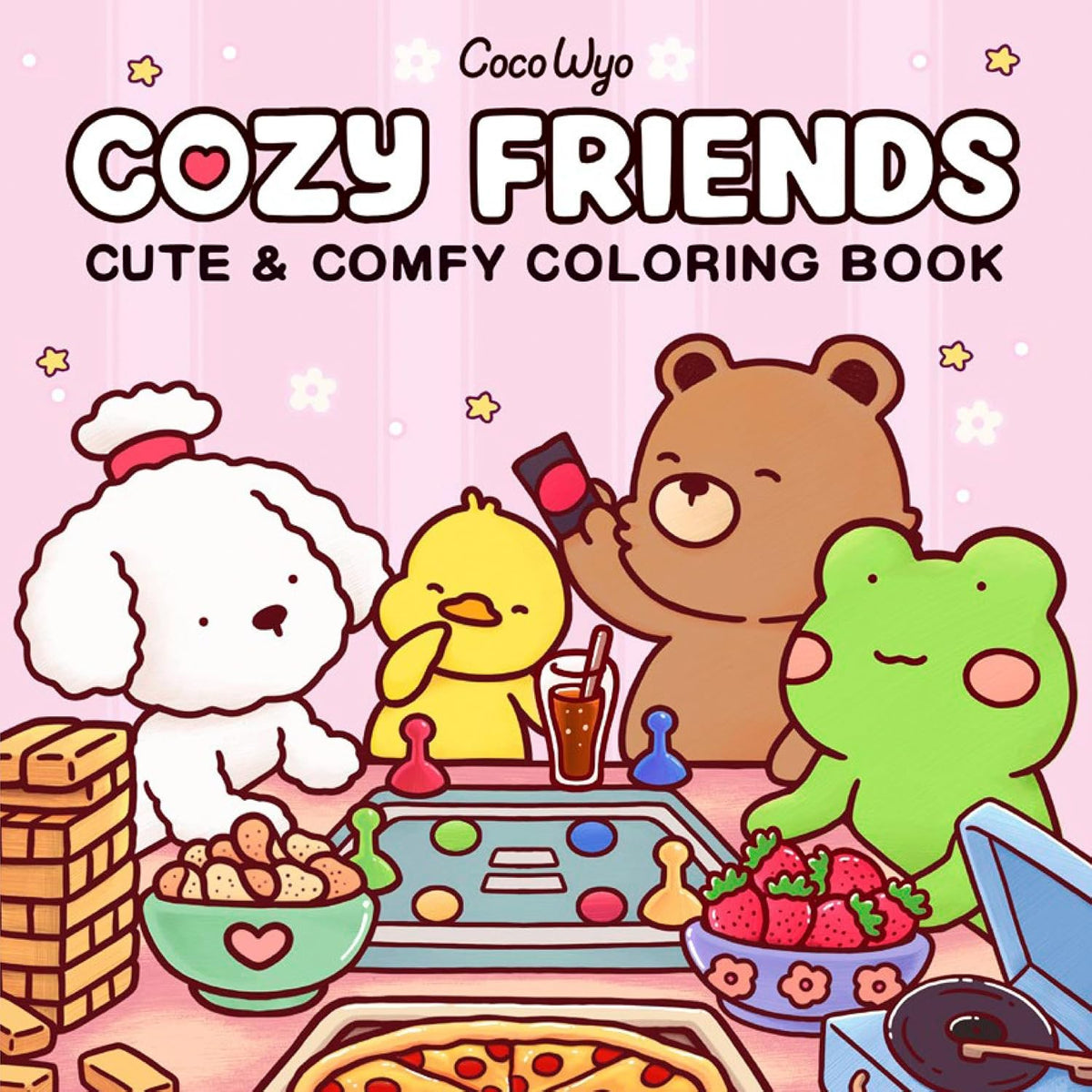 Cozy Spaces Coloring Books