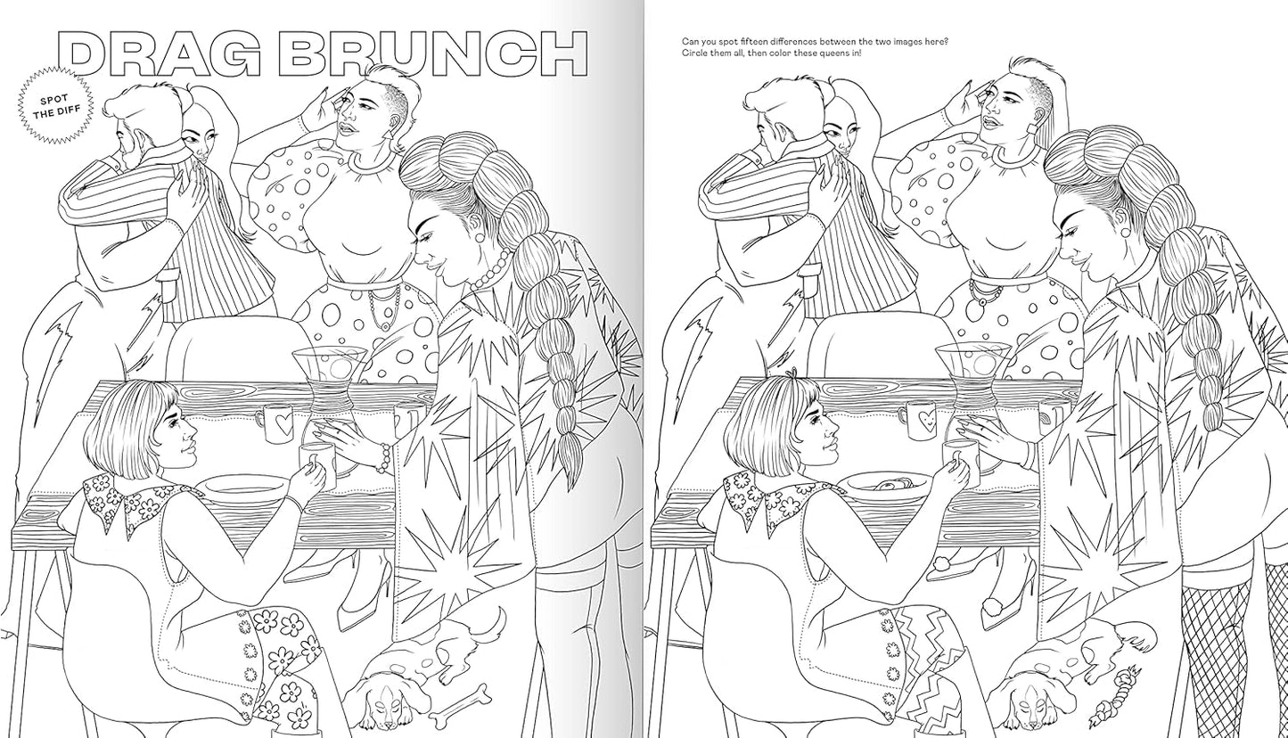 Color Me Queer: The LGBTQ+ Coloring and Activity Book
