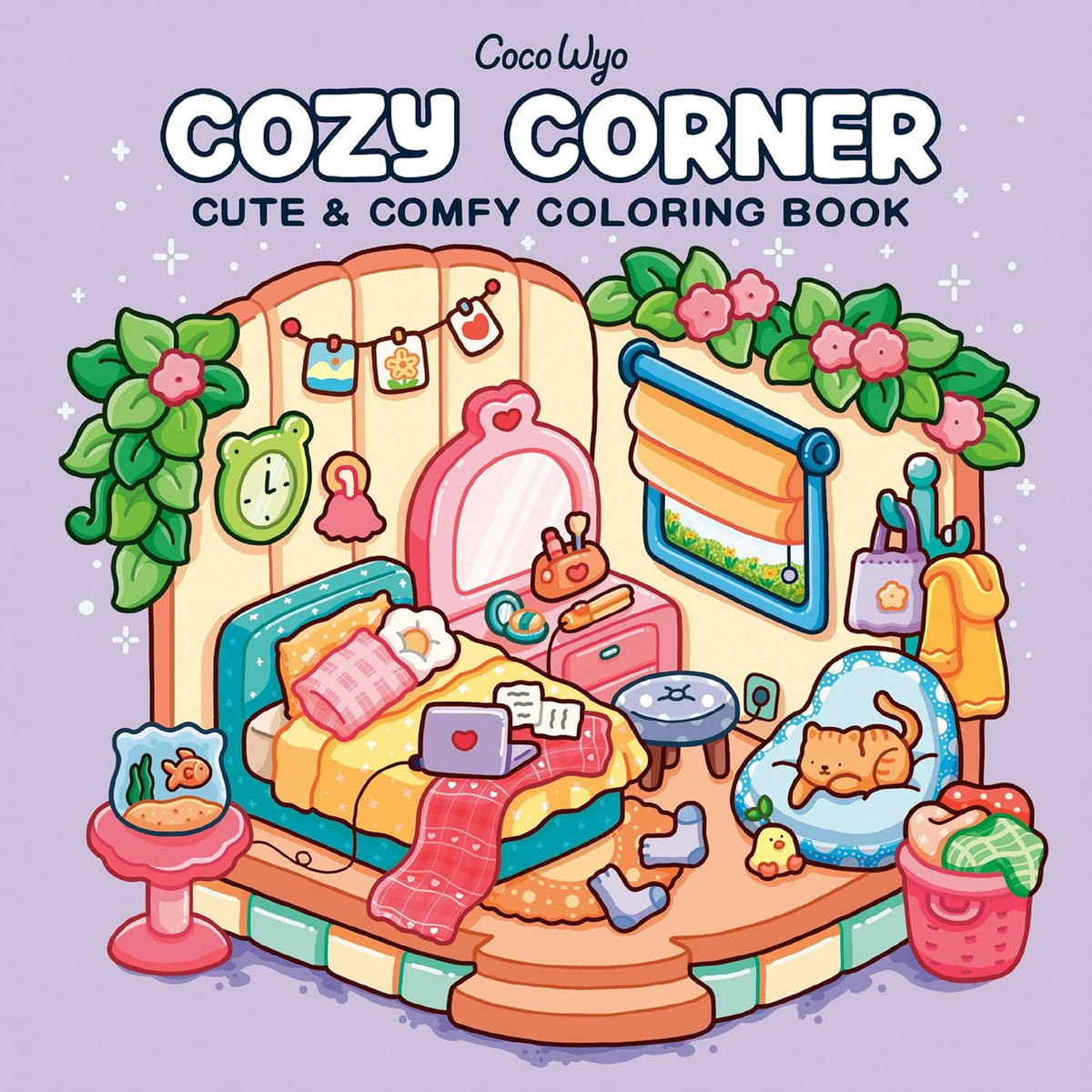 Cozy Spaces Coloring Books