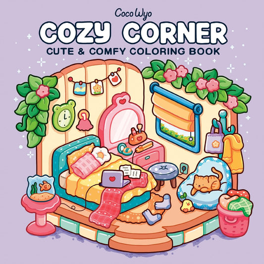 Cozy Spaces Coloring Books