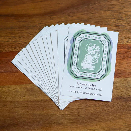 HIdden Illustration Ink Swatch Cards
