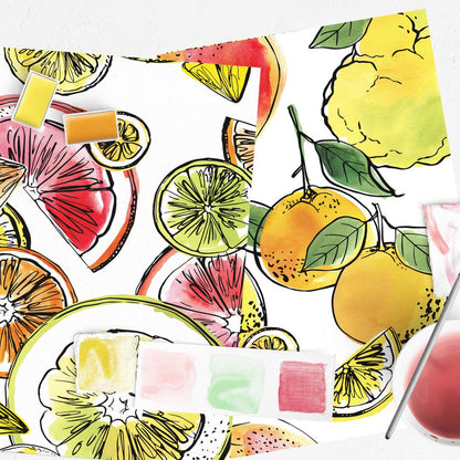 Watercolor Painting Kit by Cate Paper Co