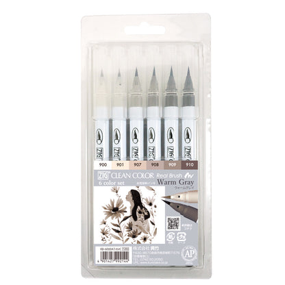 Clean Color Real Brush Marker Sets Kuretake Zig - Odd Nodd Art Supply