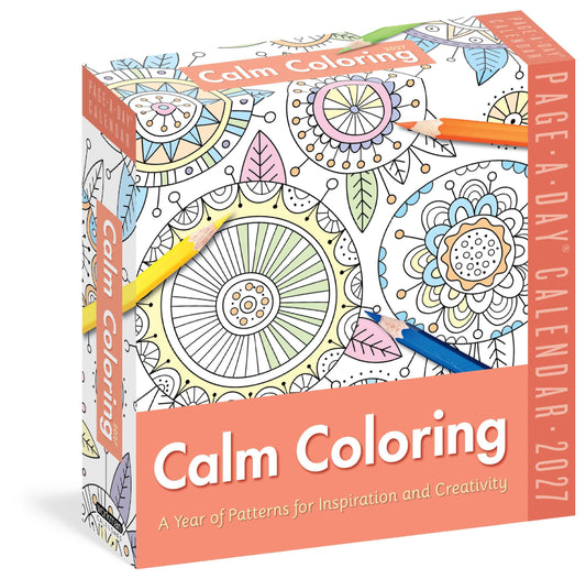 Coloring Page-a-Day Calendars