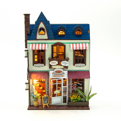 Golden Bakehouse book nook kit  - Odd Nodd Art Supply