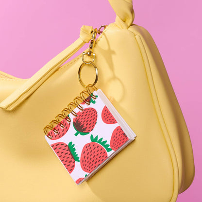 Teenybook Mini Letterpress Notebook Bag Charm