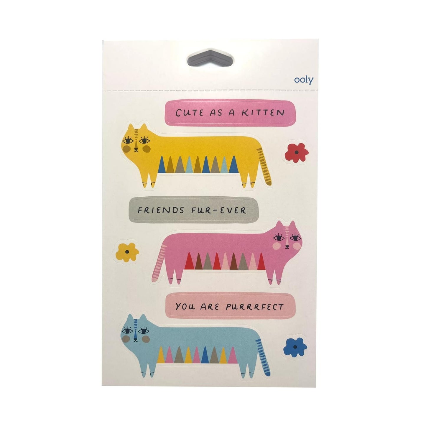 Dress Up Cats Ooly Stickiville Stickers - Odd Nodd Art Supply