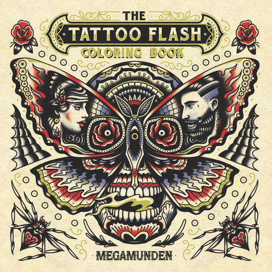 The Tattoo Flash Coloring Book: For Adults - Odd Nodd Art Supply