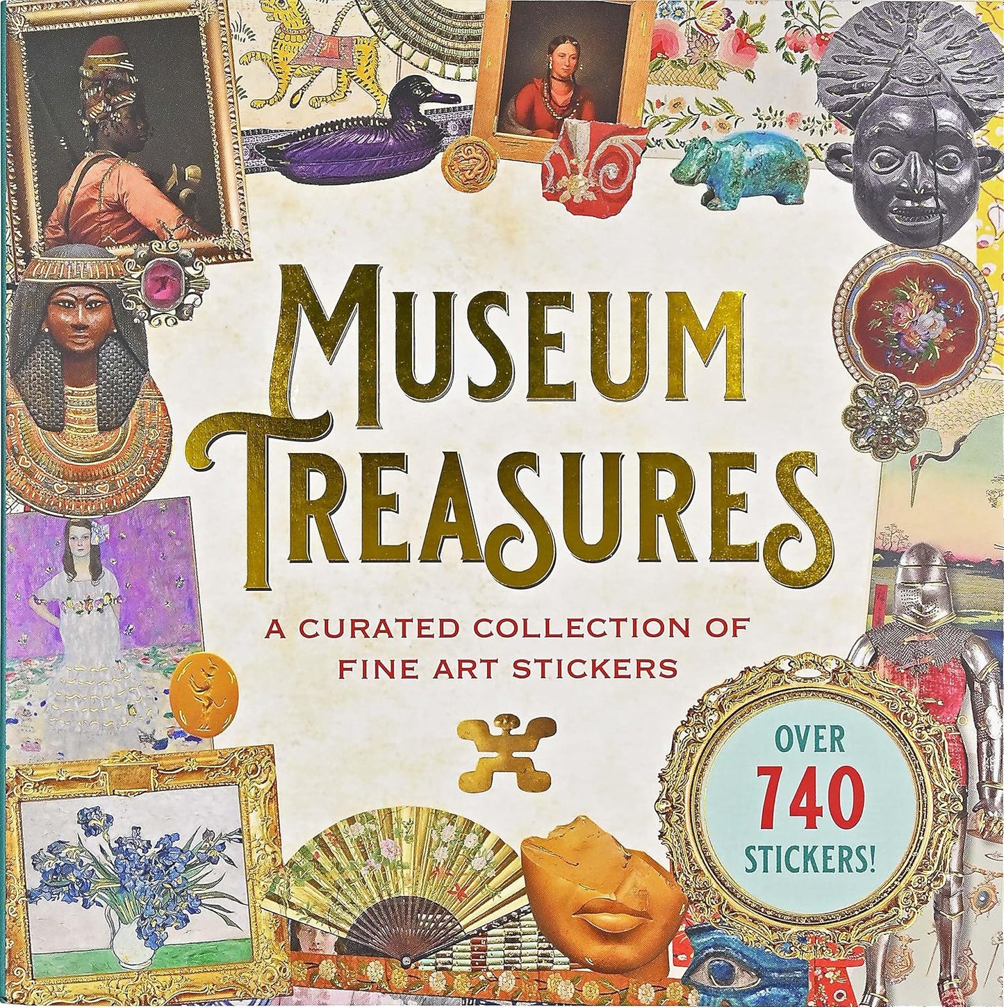 Museum Treasures Ephemera Sticker Book Series