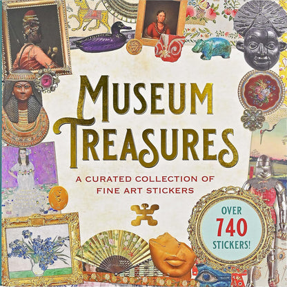 Museum Treasures Ephemera Sticker Book Series
