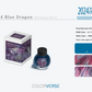 Blue Dragon Glistening Silver Colorverse 2024 Special Series Fountain Pen Inks - Odd Nodd Art Supply