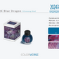 Blue Dragon Glistening Blue Colorverse 2024 Special Series Fountain Pen Inks - Odd Nodd Art Supply